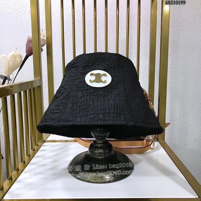 CELINE女士帽子 賽琳簡約漁夫帽遮陽帽  mm1045